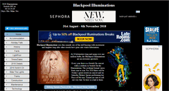 Desktop Screenshot of blackpool-illuminations.net